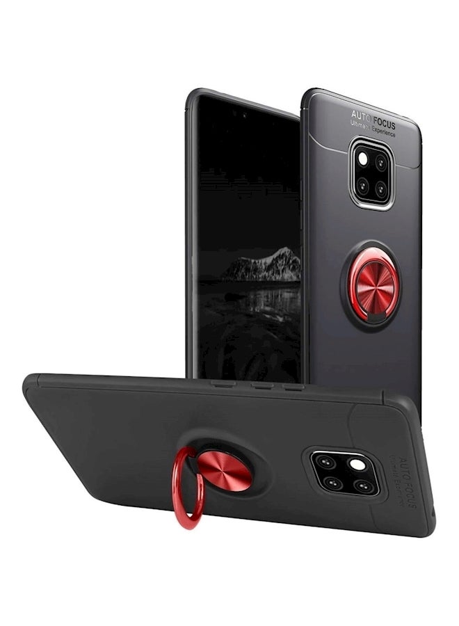 Protective Case For Huawei Mate 20 Pro With Ring Holder Black/Red - v1560684206/N23241094A_1