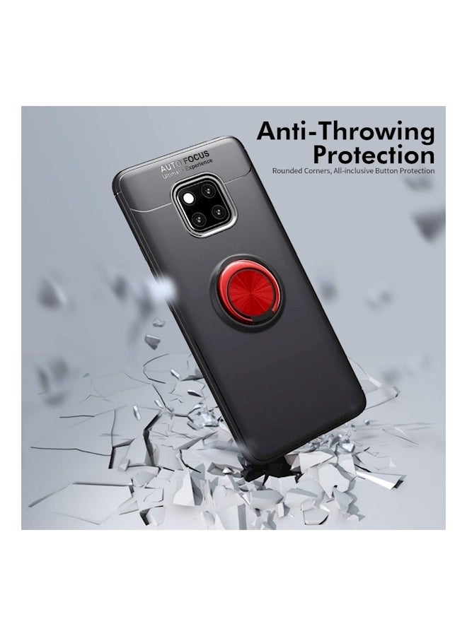 Protective Case For Huawei Mate 20 Pro With Ring Holder Black/Red - v1560684207/N23241094A_5