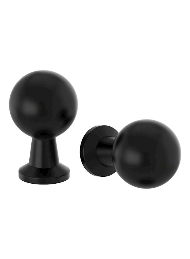 2-Piece Door Knob Handle Set Black - v1560684656/N23418079A_1