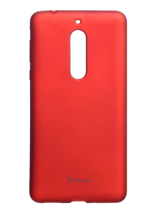IPAKY - Back Cover For Nokia 5 Red - Image 1