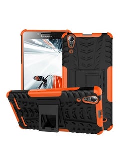 Shockproof Case Cover For Lenovo A6000 Plus Orange/Black