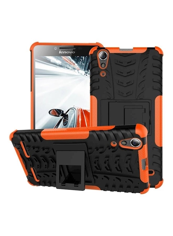 Generic - Shockproof Case Cover For Lenovo A6000 Plus Orange/Black - Image 1