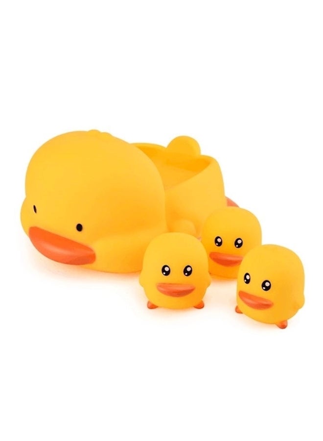 4-Piece Squeaky Bath Toy - Image 1