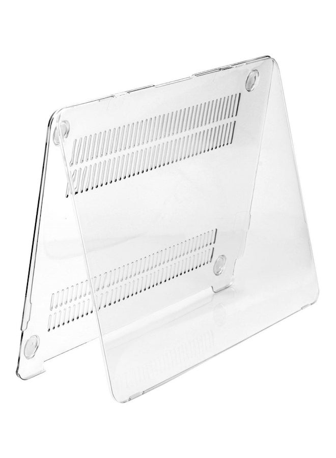 Generic - Plus Macbook Retina 12 Case, Slim Plastic Hard S Snap On Case Cover For Macbook 12 Inch With Retina Display A1534 Newest Version /Crystal Clear/White - Image 1