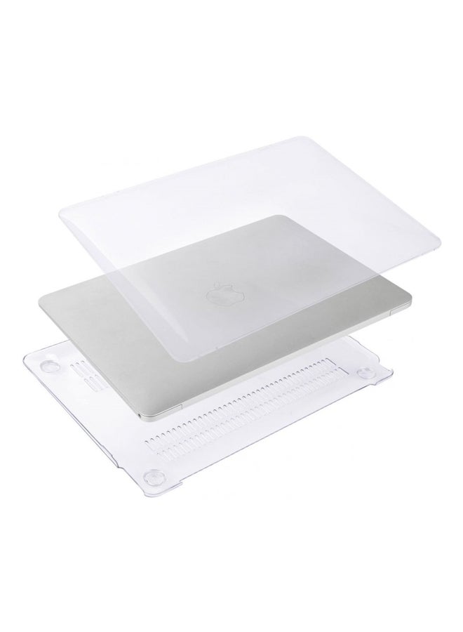 Generic - Plus Macbook Retina 12 Case, Slim Plastic Hard S Snap On Case Cover For Macbook 12 Inch With Retina Display A1534 Newest Version /Crystal Clear/White - Image 1