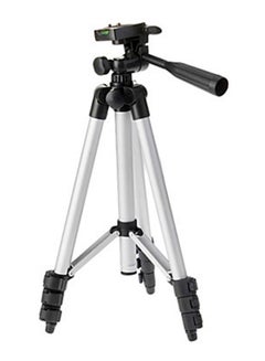 Generic 3110 Portable Adjustable Tripod Silver/Black  - Image 2