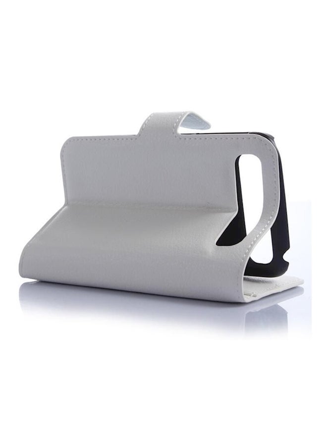 Generic - Leather Protective Case Cover For BlackBerry Classic Q20 White - Image 1