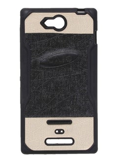 Back Cover For Sony Xperia C Black/White