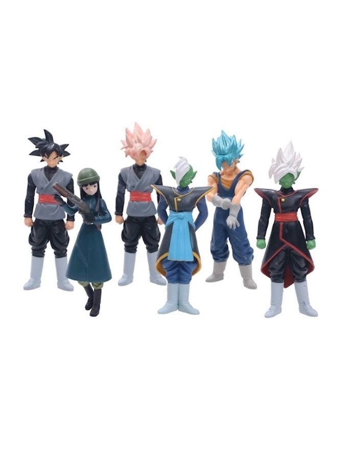 6-Pieces Dragon Ball Action Toy Set  - Image 1