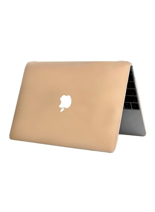 For Apple Macbook Retina 15 Inch 15.4 Inch Inch Latest Rubber Coated Soft Touch Finish Case Coveren [Awdsales] Beige  - Image 2