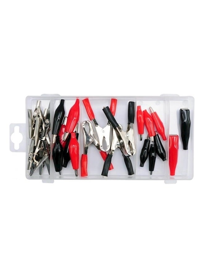 Yato 28-Piece Testing And Measuring Tool Set Black/Red/Silver 