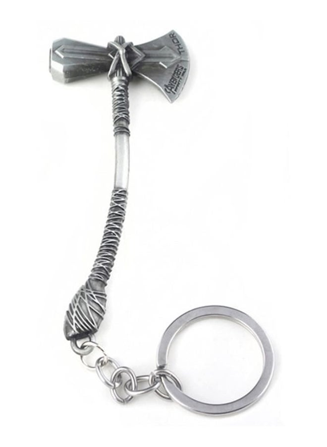Avengers Stormbreaker Shaped Keychain Silver - Image 1