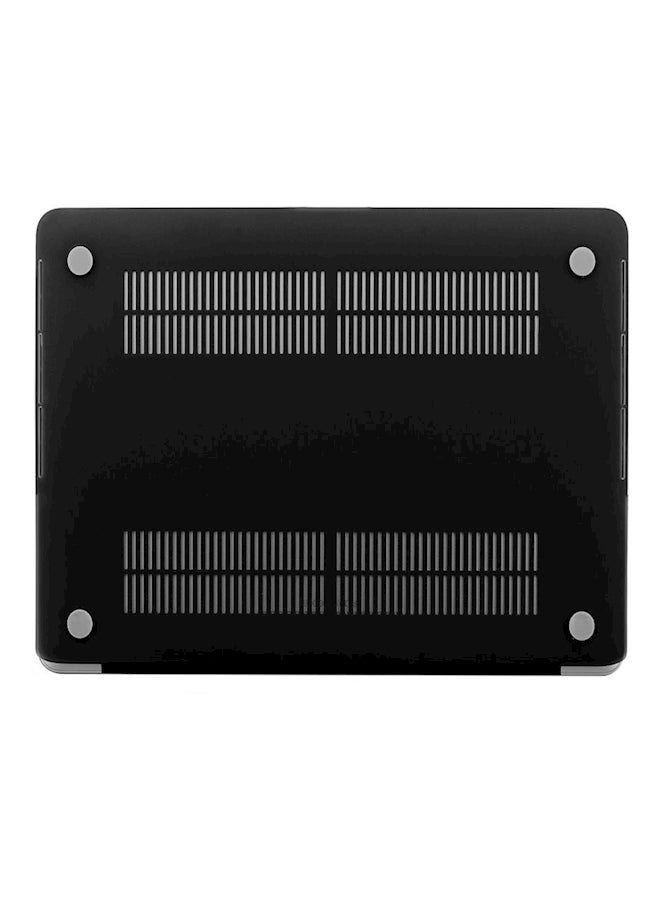 Frosted Hard Matte Finish Case Cover For Macbook Air 11 Inch Black  - Image 2