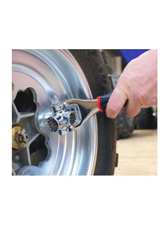 48-In-1 Multifunctional Wrench Silver/Black/Red  - Image 3