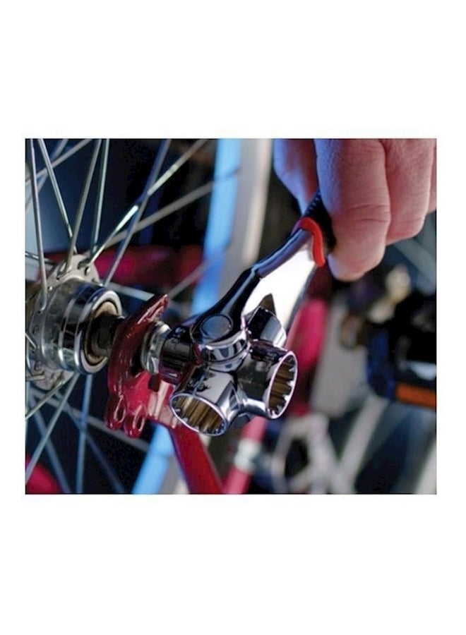 48-In-1 Multifunctional Wrench Silver/Black/Red  - Image 5