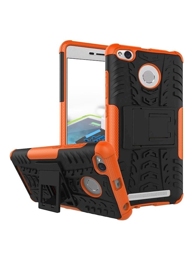 Generic - Shockproof Case Cover For Xiaomi Mi3 Black/Orange - Image 1