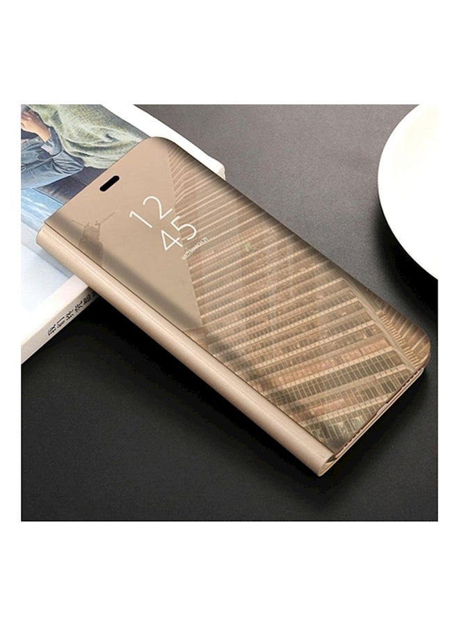 Generic - Mirror Protection Housing Flip Cover For Xiaomi Redmi 5 Plus Gold - Image 1