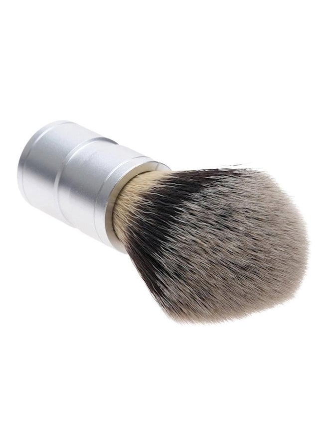 Hair Tip Shaving Brush Silver - Image 1