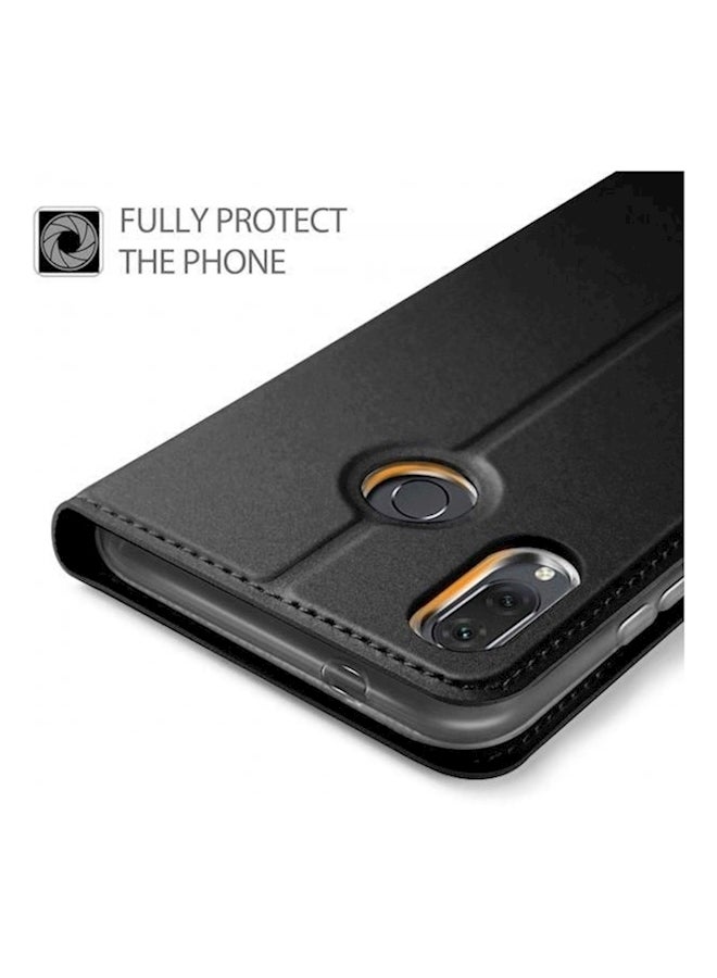 Generic - Flip Case Cover For  Huawei Nova 3E / Huawei P20 Lite Black - Image 1