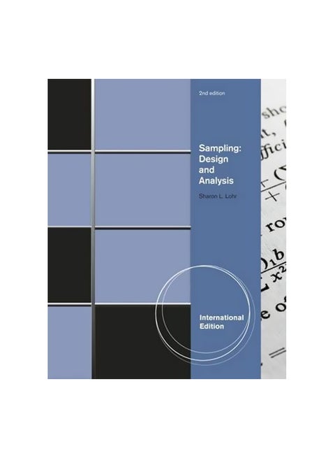 Sampling : Design And Analysis Paperback English by Sharon Lohr - 14 Jan 2010