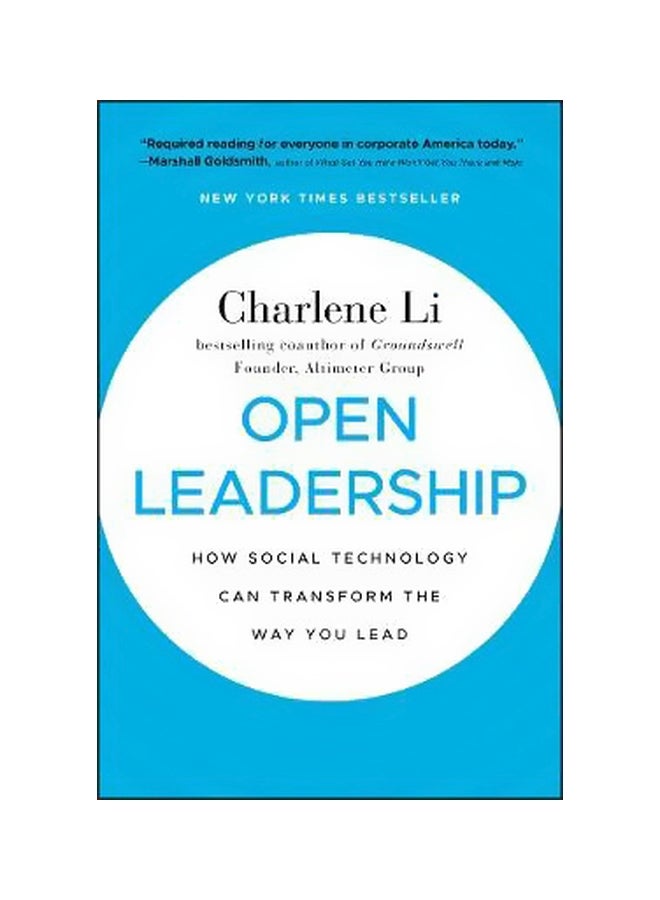 Open Leadership: How Social Technology Can Transform The Way You Lead Hardcover English by Charlene Li - 24-Jun-10 