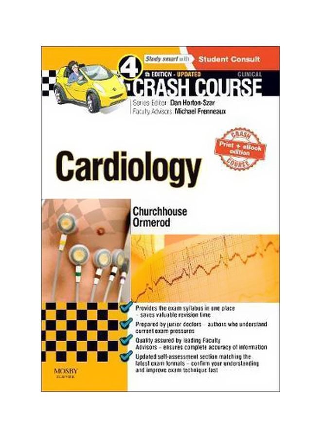 Crash Course Cardiology Paperback English by Antonia Churchhouse - 20-Feb-15