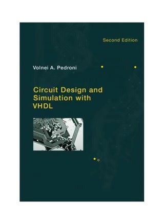 Circuit Design And Simulation With VHDL Hardcover English by Volnei A. Pedroni - 17-Sep-10 - v1560689949/N26828948A_1