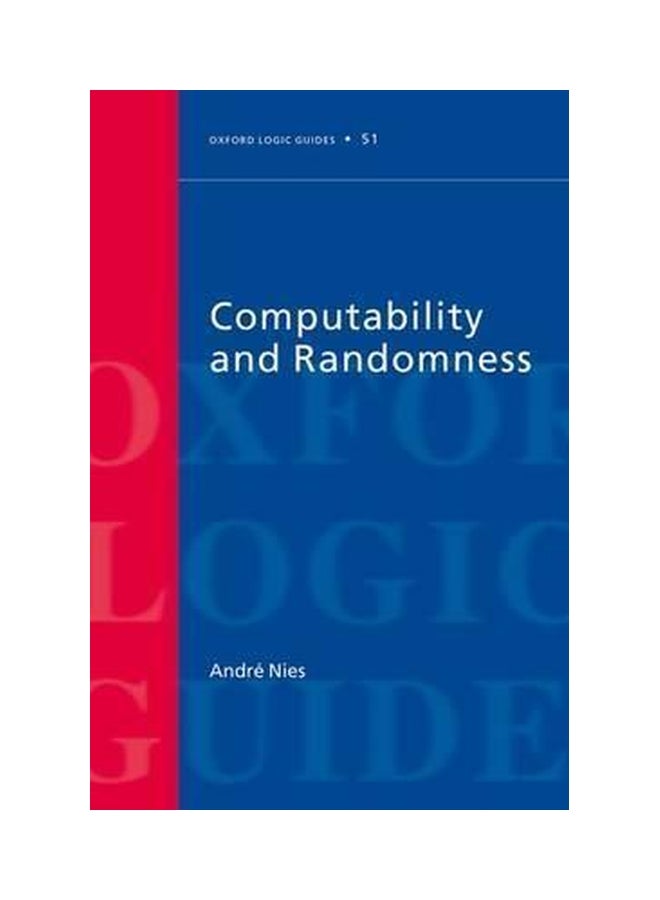 Computability And Randomness Paperback English by Andre Nies - 16-May-12 