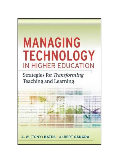 Managing Technology In Higher Education Hardcover English by A. W. (Tony) Bates - 10-Jun-11