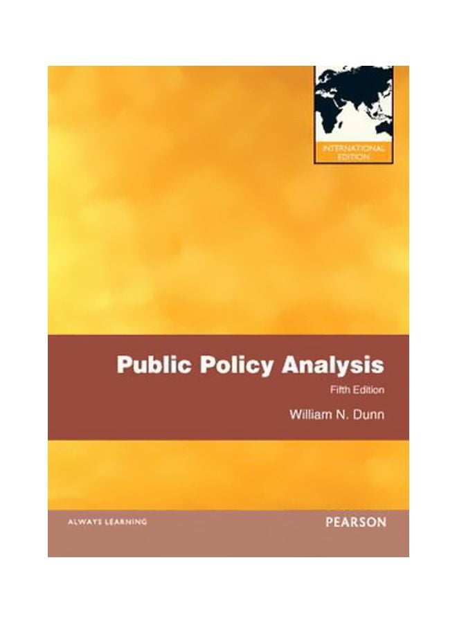 Public Policy Analysis paperback english - 1-Nov-11 