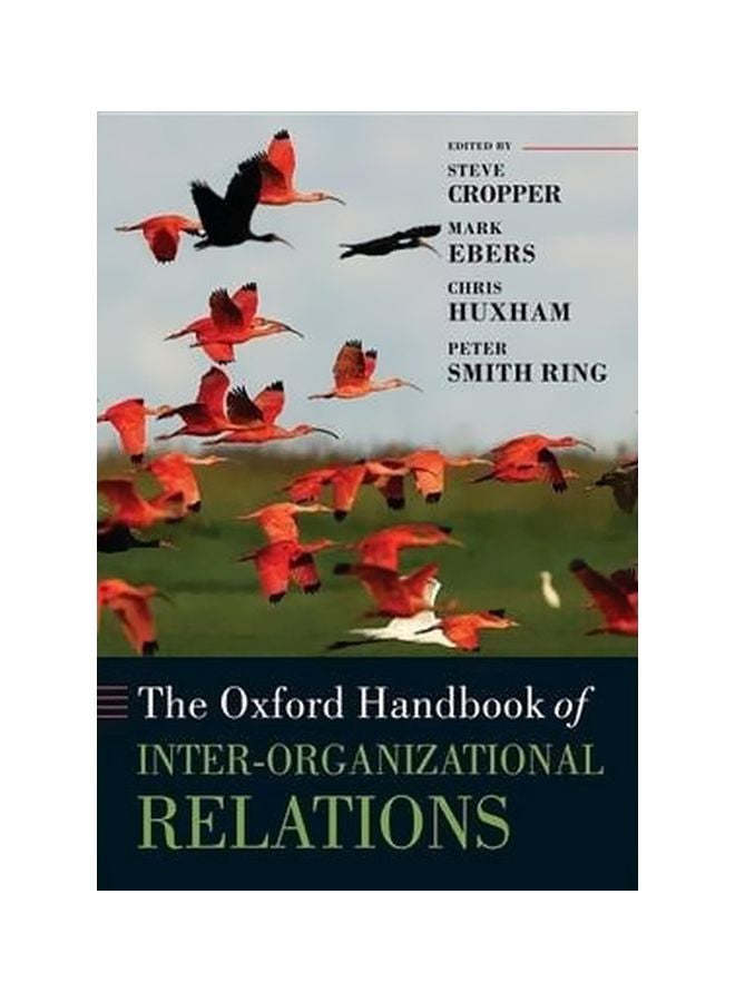 The Oxford Handbook Of Inter-organizational Relations Paperback English by Steve Cropper - 18-May-12