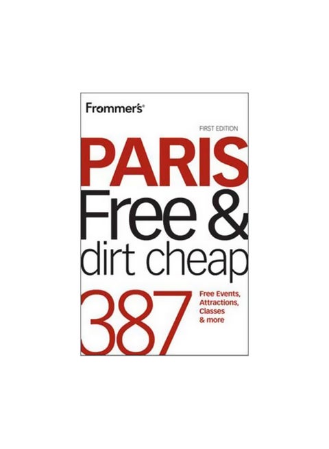 Paris Free And Dirt Cheap Paperback English by Anna E. Brooke - 9-December-10