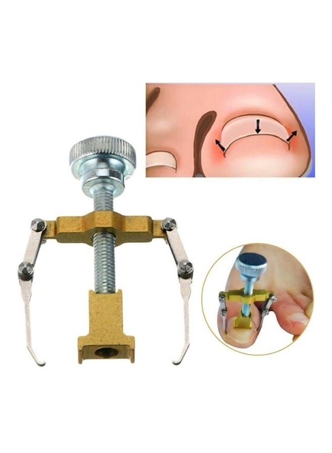 مصحح لموضع أظافر القدم ذهبي/فضي - Image 3