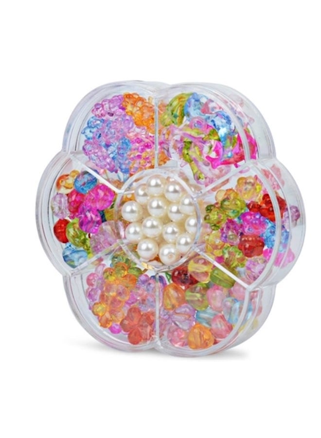 مجموعة خرز من الأكريليك والبلاستيك مكونة من 150 قطعة - Image 1
