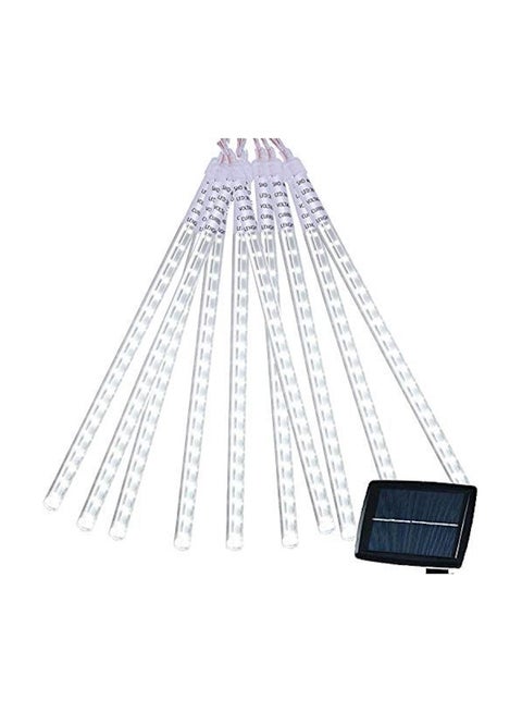 360 LEDs Meteor Shower Solar Waterproof Light Tubes Multicolour 30cm