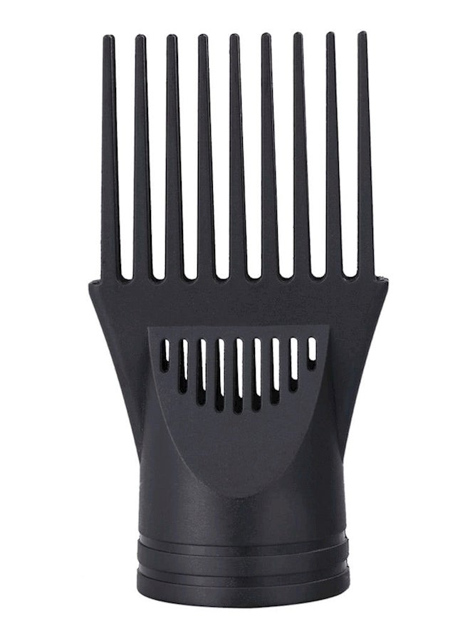 موزع مجفف الشعر مع مشط ويند أسود - Image 1