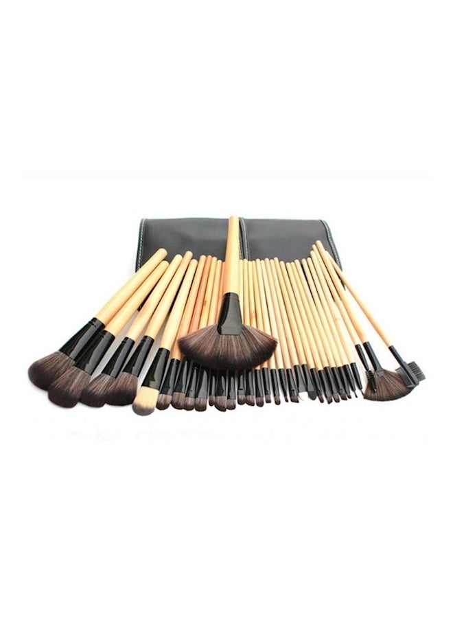 طقم فرش مكياج احترافية لكريم الأساس من 32 قطعة - Image 2