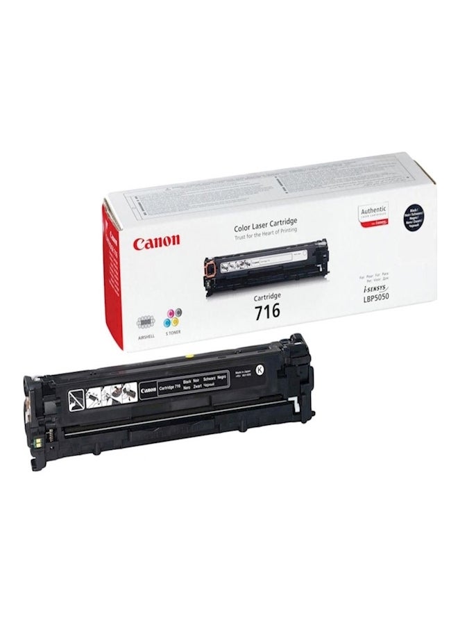 Canon 716 Laser Toner Cartridge Black - Image 1
