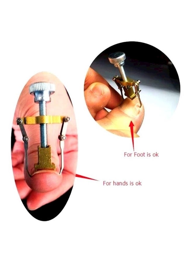 مصحح لموضع أظافر القدم فضي - Image 2