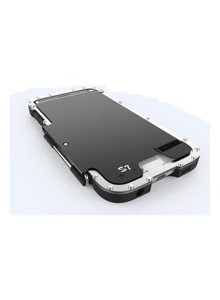 Protective Flip Cover For Samsung Galaxy S7 Edge Black/Silver - v1560691879/N23235180A_1