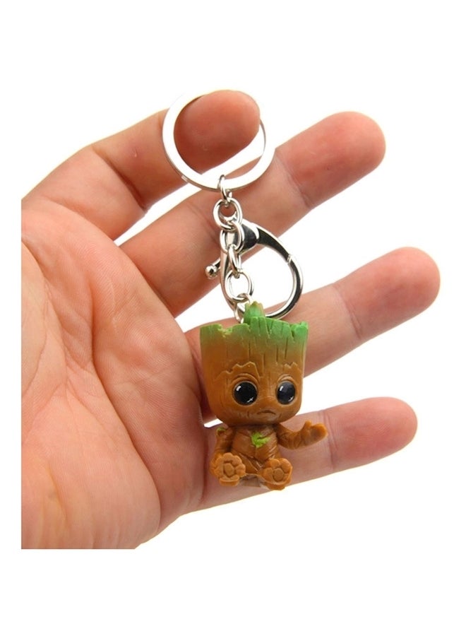 Generic - Anime Guardians Of The Galaxy Q Version Treant Groot Key Chain 4 Pack - Image 1