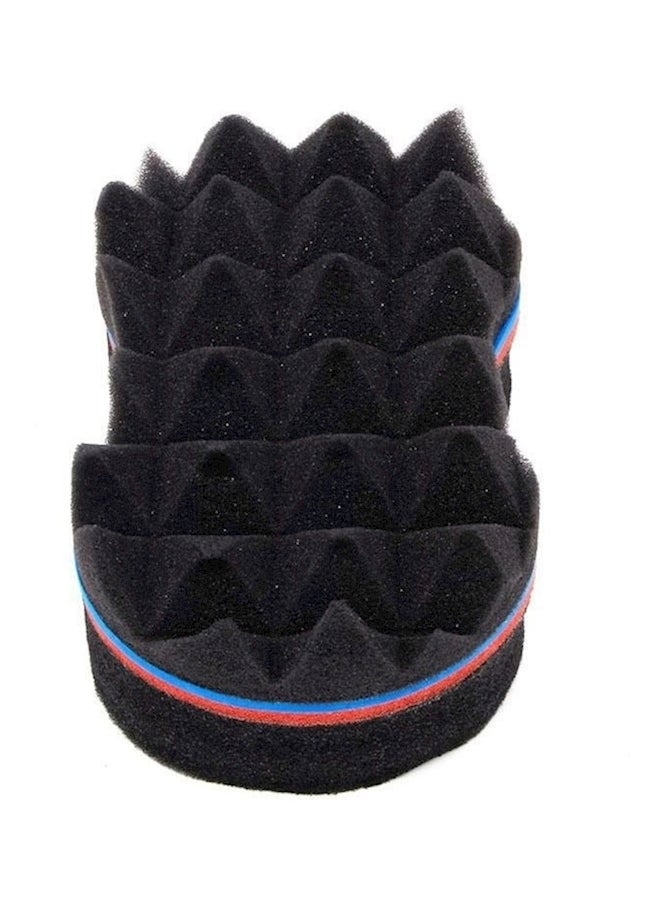 Generic - Magic Twist Hair Curl Sponge Brush Black/Blue/Red - Image 1