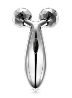 Y Roller Face Massager Silver