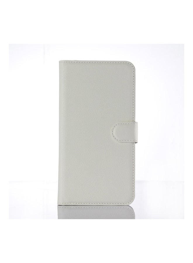Protective Flip Case Cover For Samsung Galaxy A9 White  - Image 1