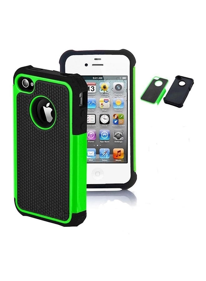 Hard Silicon Shock Proof Defender Case Cover For Apple iPhone 6/6s Green - Image 1