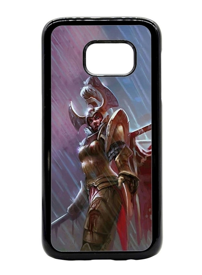Generic Protective Case Cover For Samsung  S6 Dota Black 