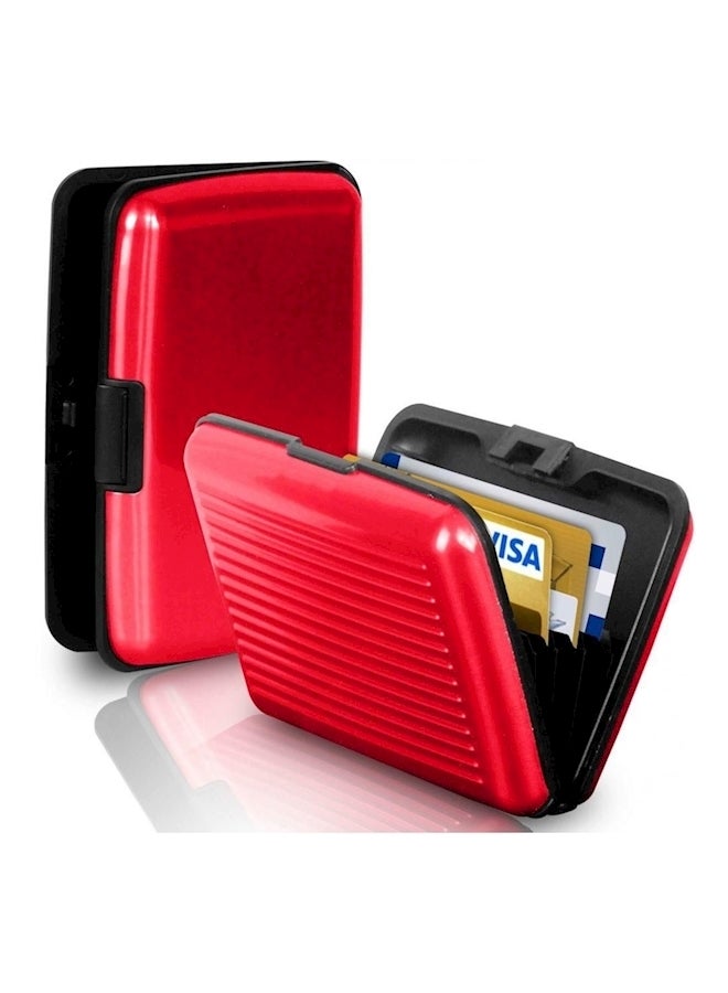 Generic Card Holder Case Red/Black  - Image 1