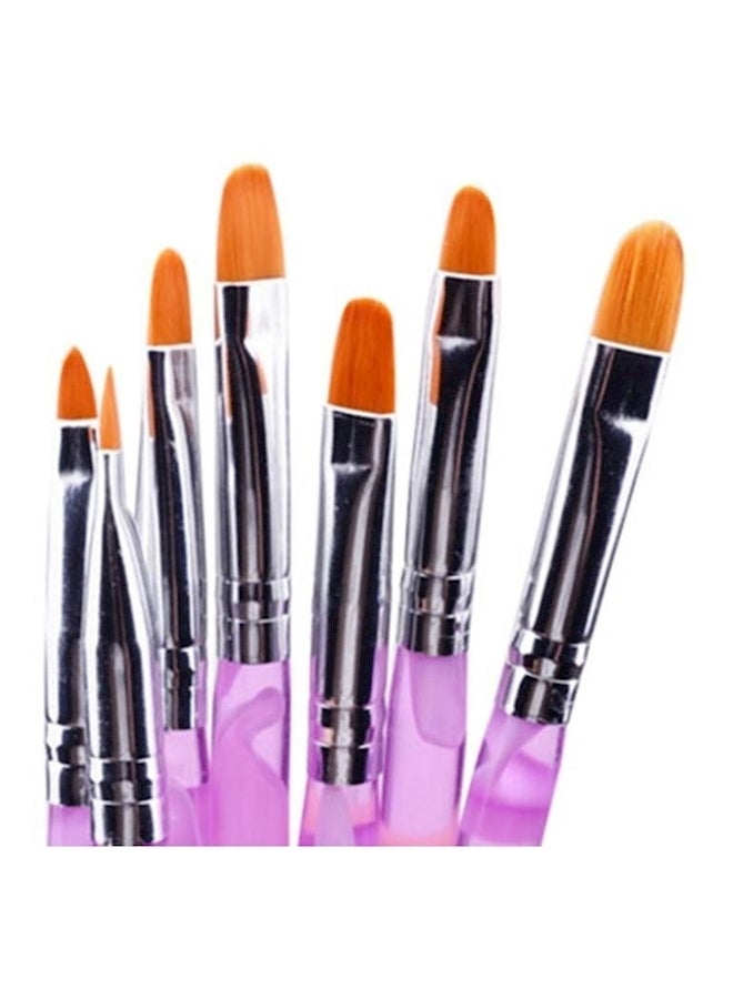 7-Piece Beauty Nail Art Acrylic Uv Gel Nail Tools Kit - Image 1