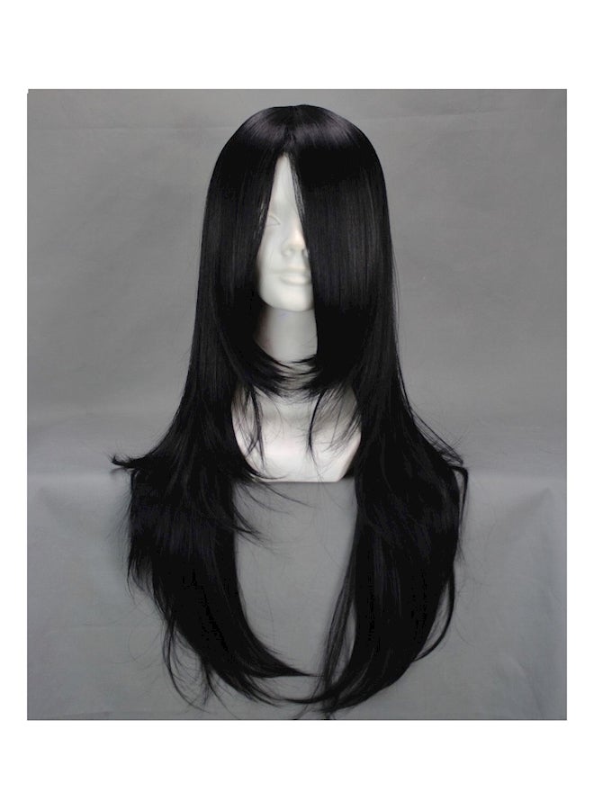 Orochimaru Cosplay Anime Wig Black - Image 1