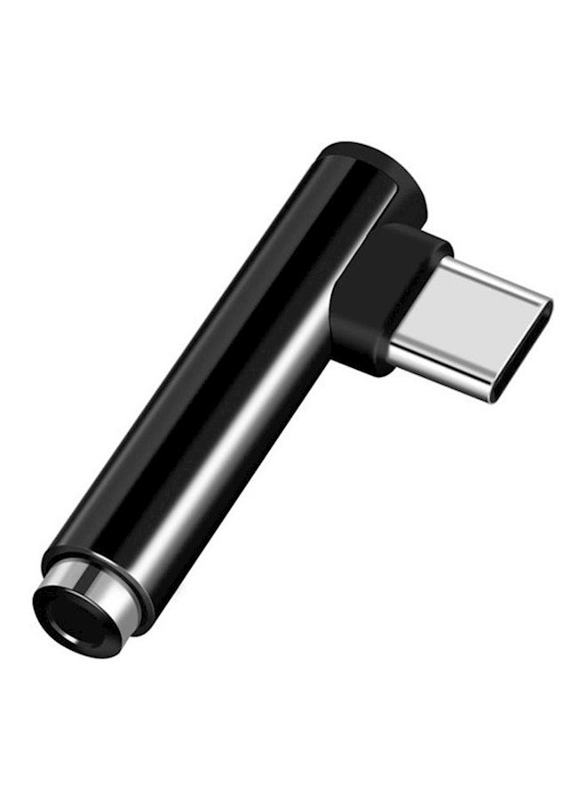 USB Adapter Splitter Converter Cable Black/Silver - Image 1